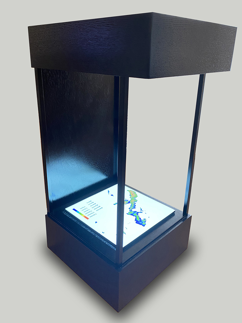 制作実績1（プロジェクションマッピング用展示台）